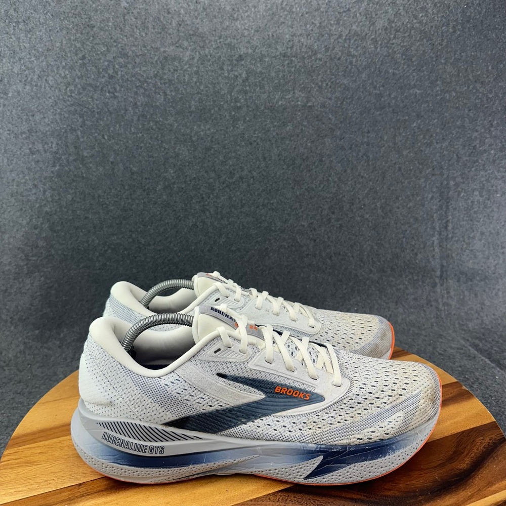 Brooks Men Adrenaline GTS 24 1104371D129 Gray Running Shoes Sneakers Size 11.5D